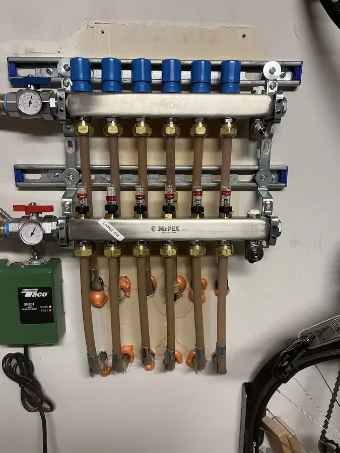 Plumber performing Water Heater Repair at a residential property in Sweet Home